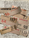Antique French Scrap Railway Tickets