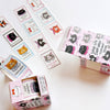 Fancy Felines Faux-stage Stamp Washi