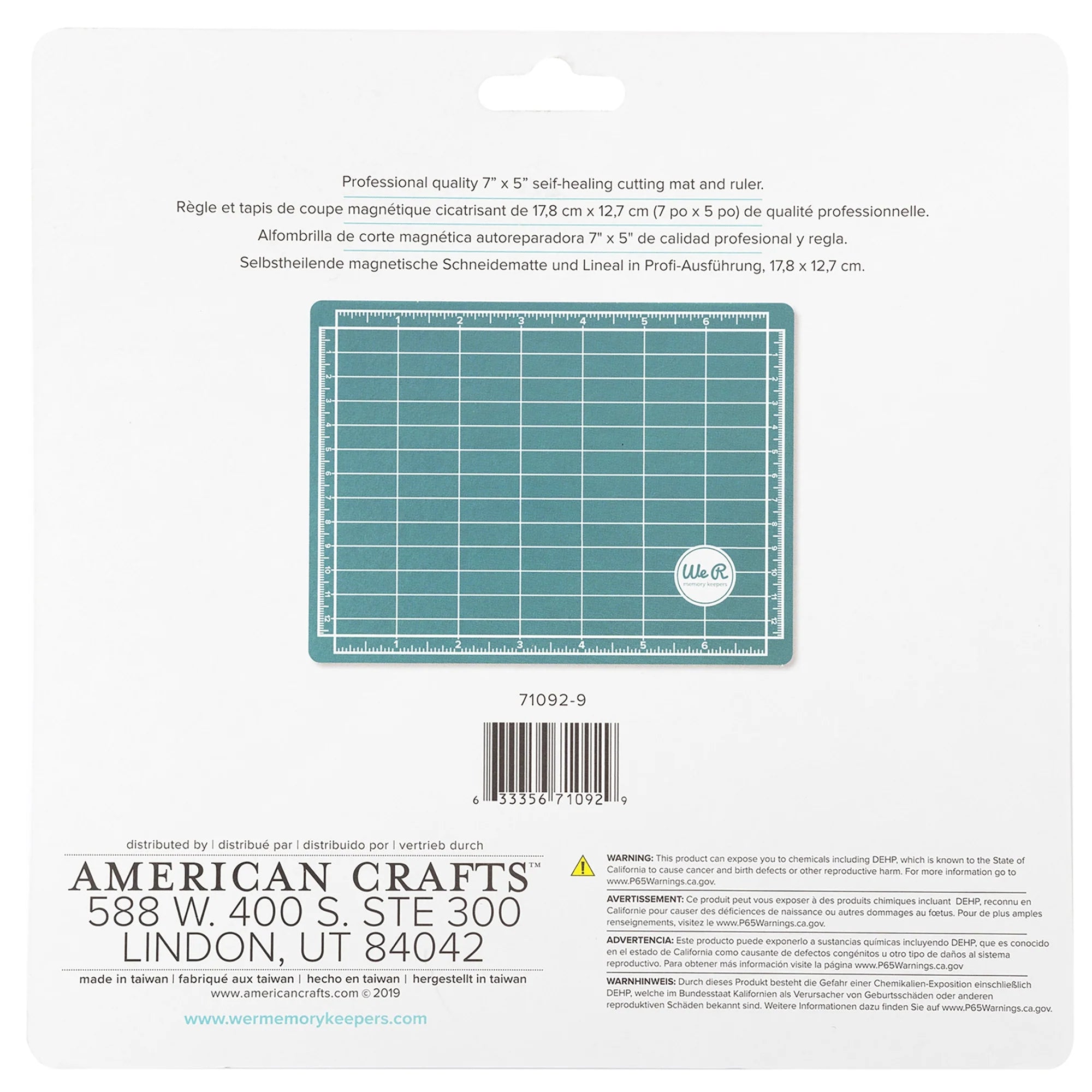 Mini Magnetic Cutting Mat & 6
