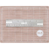 Mini Magnetic Cutting Mat & 6" Ruler Set