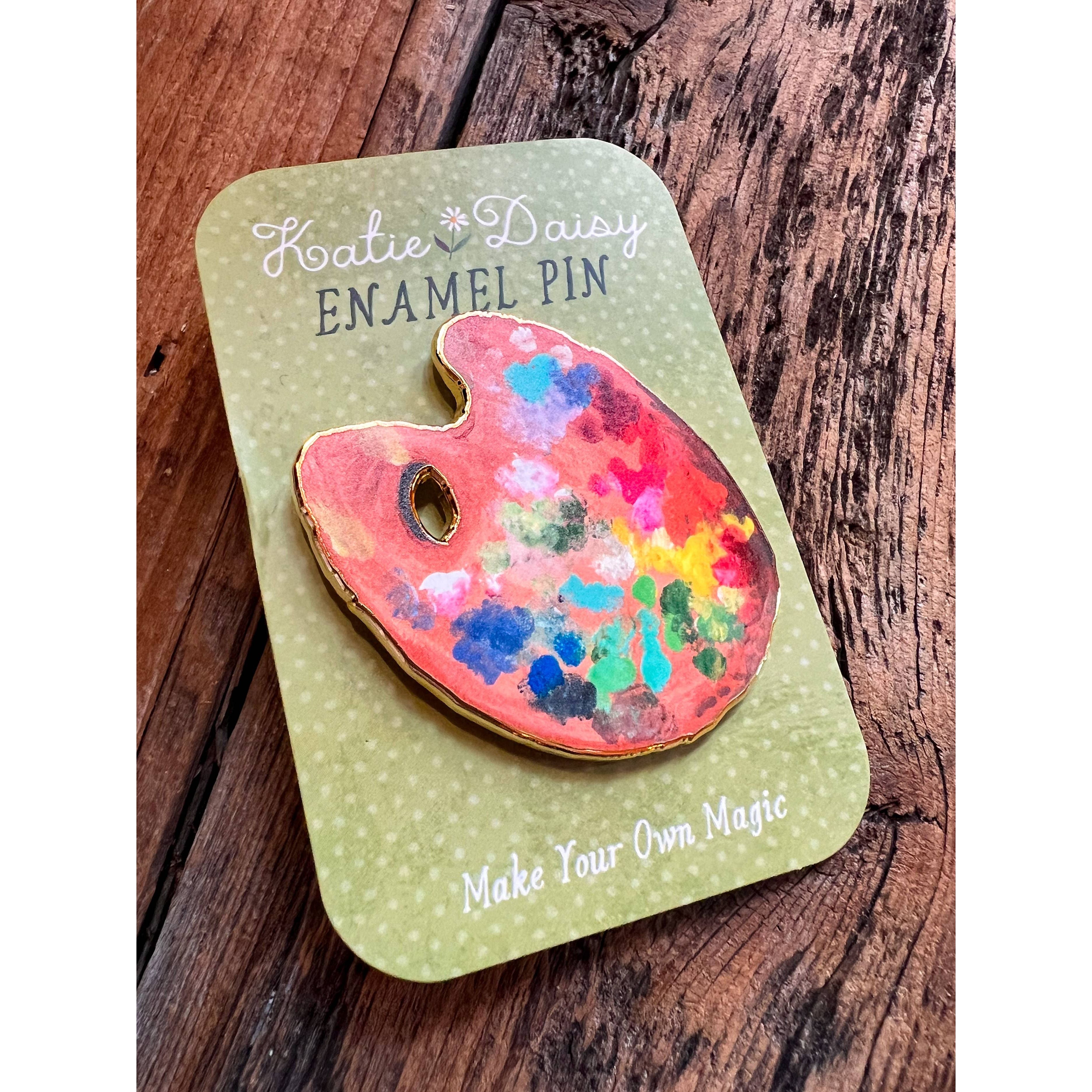 Painter's Palette Enamel Pin