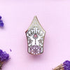Floral Fountain Pen Enamel Pin