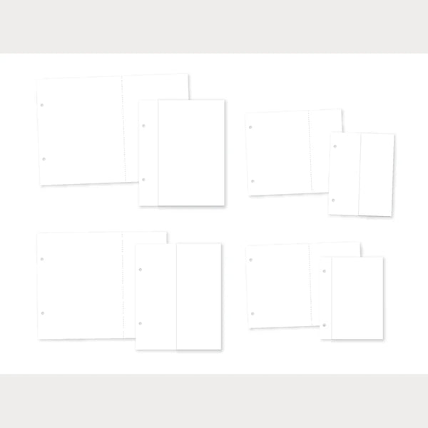 Interactive 4x6 / 6x8 Flip Page Binder Inserts | Sn@p!