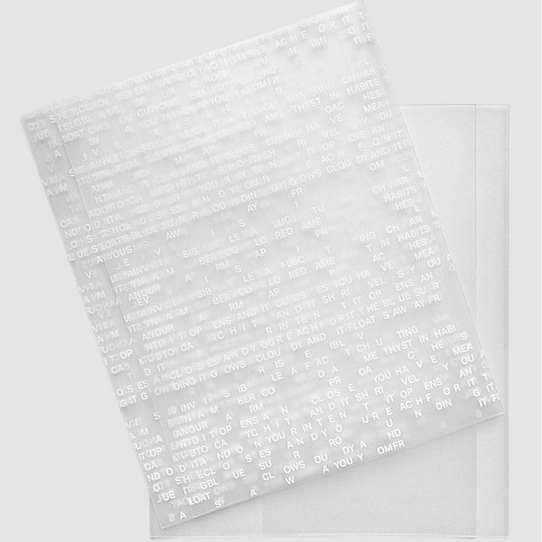 LeBlanc + Letters A5 Perfect Bound Notebook Cover Set