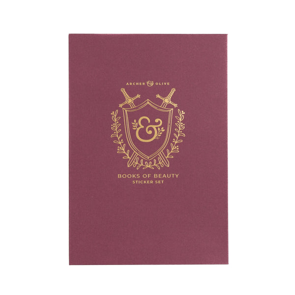 Books of Beauty Sticker Set
