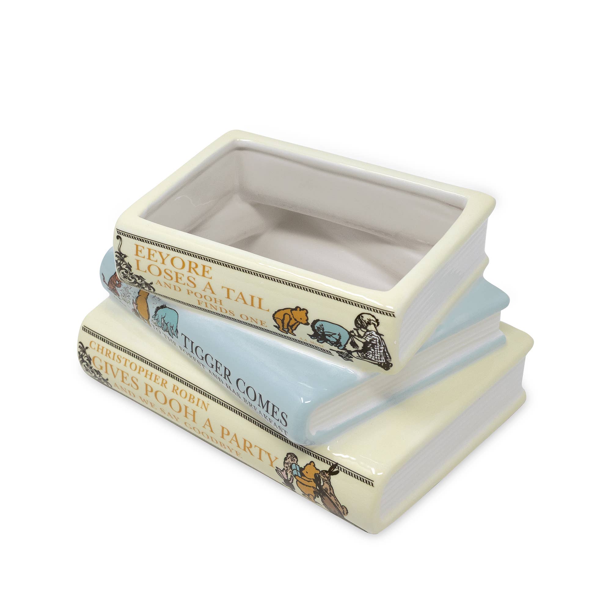 The House at Pooh Corner Stacked Book Planter