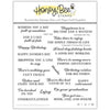 Hooked on You Sentiments Stamp/Die Set