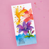 Hummingbird Textures 6x6 Stencil