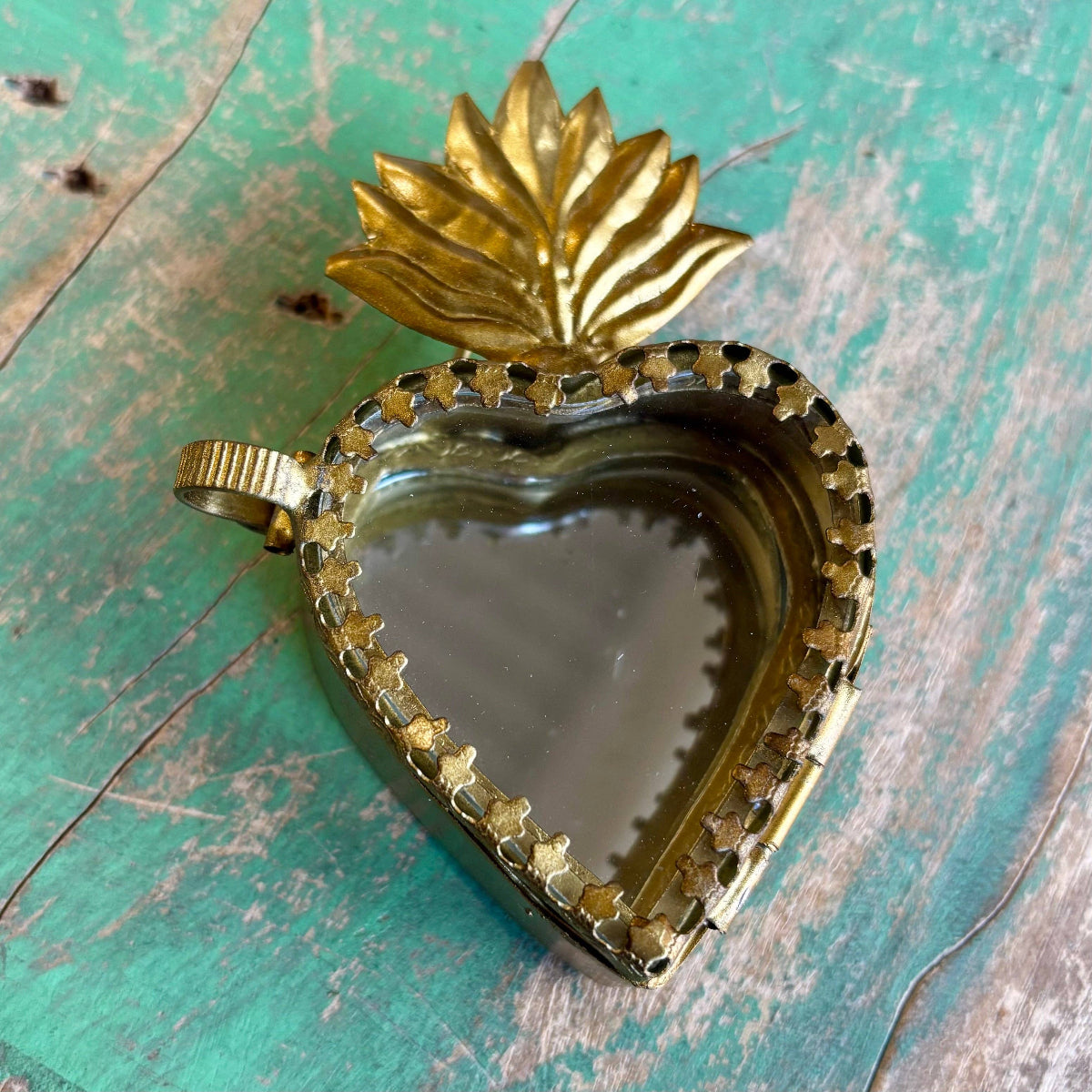 Glass Sacred Heart Boxes