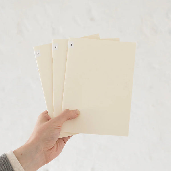 MD Light A5 Notebooks 3pk