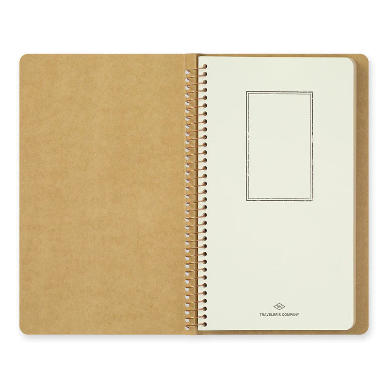 Spiral Ring A5 Slim Notebook | Blank DW Kraft Paper