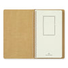 Spiral Ring A5 Slim Notebook | Blank DW Kraft Paper
