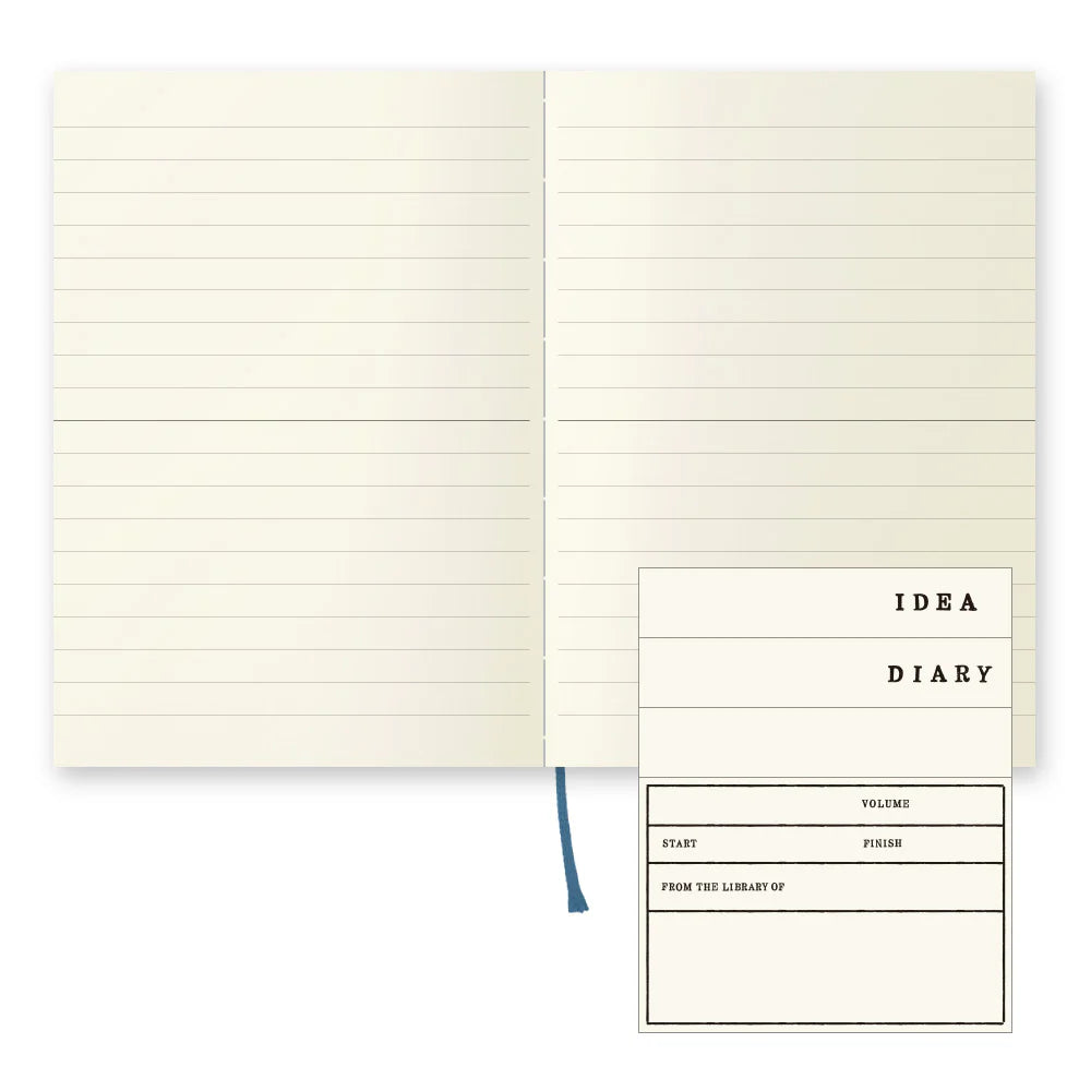 MD Cream A6 Lined Notebook