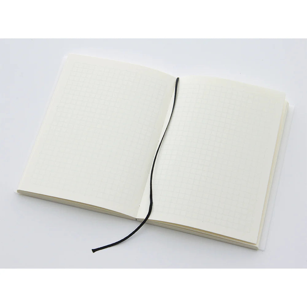 MD Cream A6 Grid Notebook