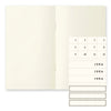 MD Cream B6 Slim Light Notebooks 3pk