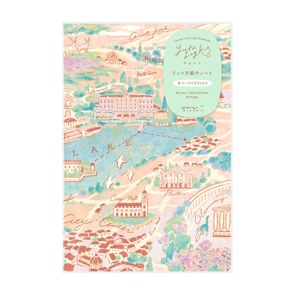 Travel & Hotel B6 Yuru Log Notebook