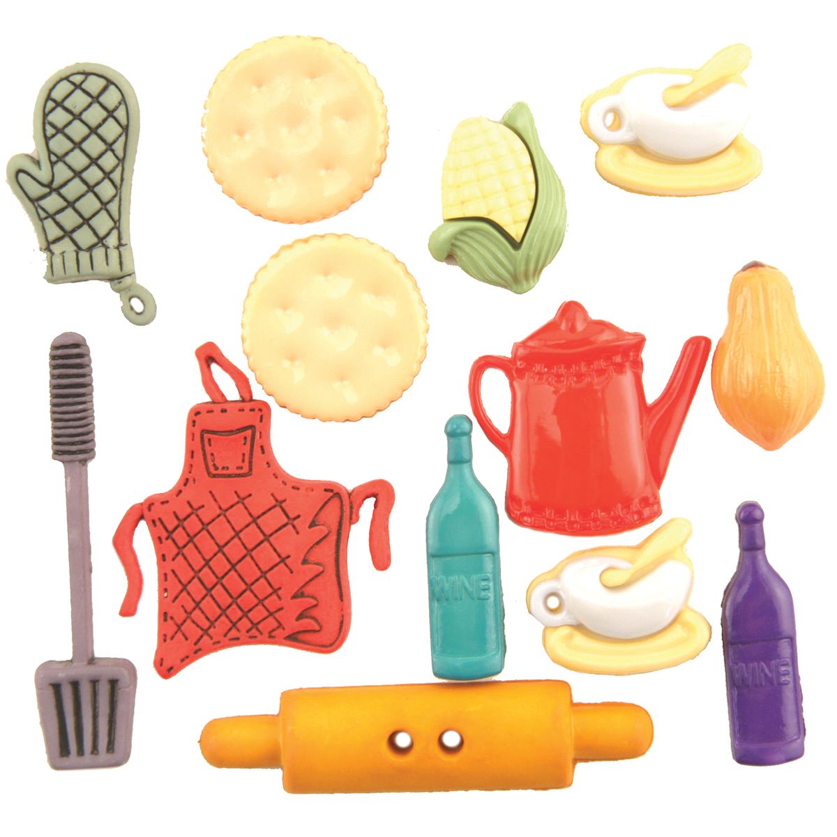 Kitchen Button Assortment
