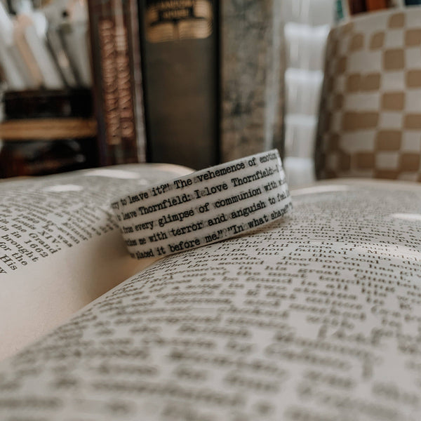 Jane Eyre Washi Tape