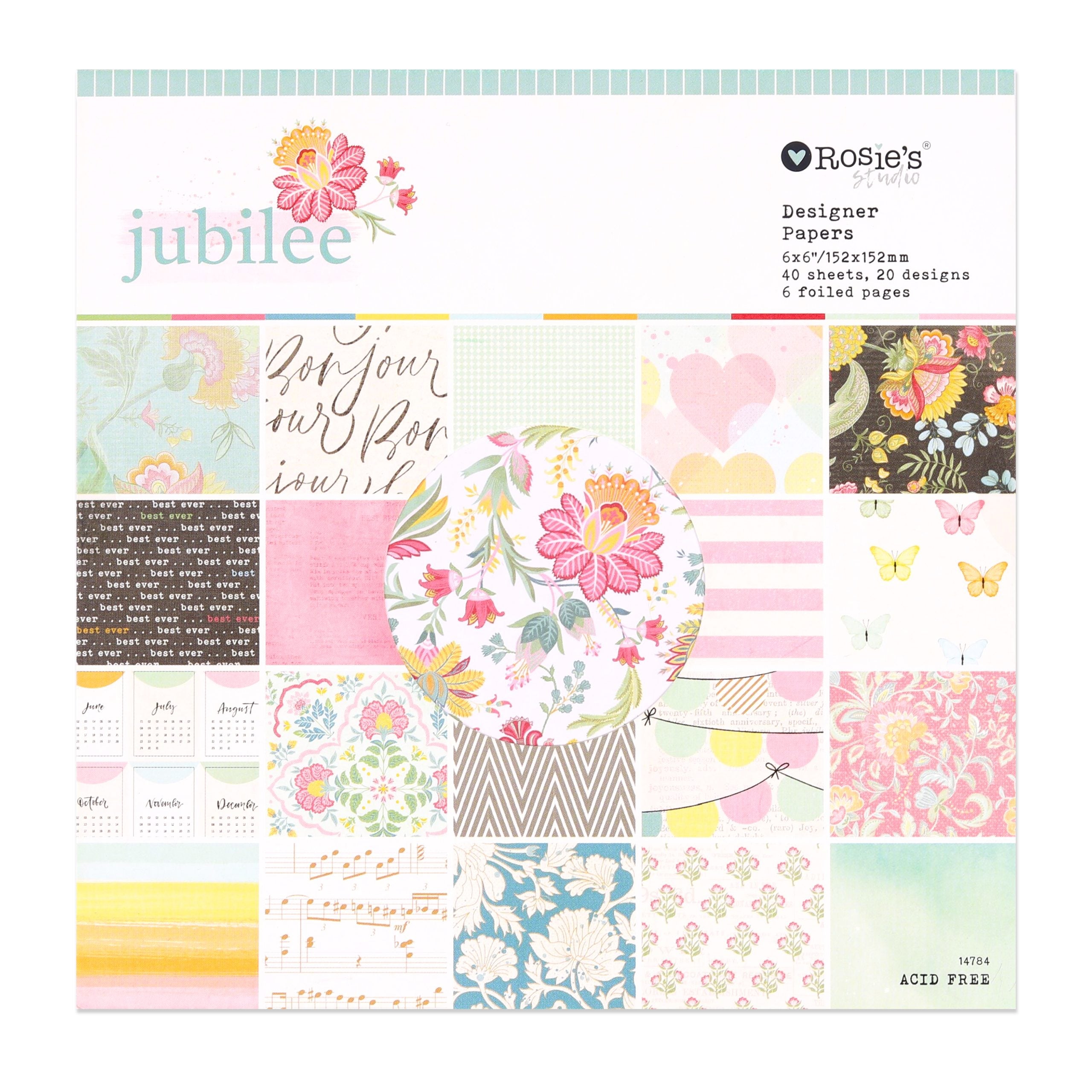 Jubilee 6x6 Paper Pack | Maker Mania 13