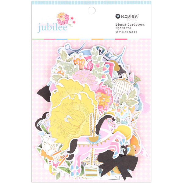 Jubilee Cardstock Diecut Ephemera | Maker Mania 13
