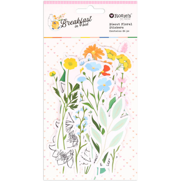 Floral Clear Stickers | Maker Mania 13