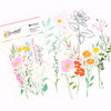 Floral Clear Stickers | Maker Mania 13