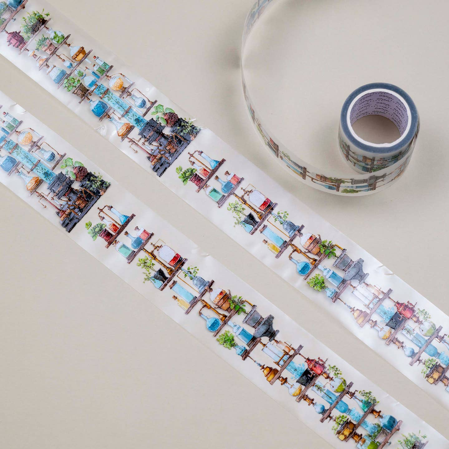 The Alchemist’s Shelf Transparent Continuous pet Tape