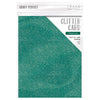 Turquoise Lake 8.5x11 Glitter Cardstock 5pk