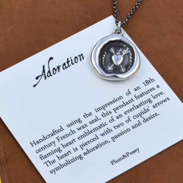 Adoration Wax Seal Pendant