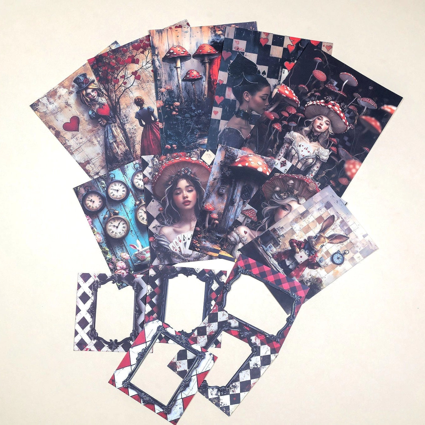 Alice's Shadowland Paper Set