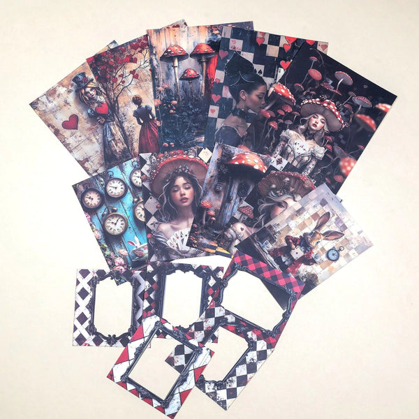 Alice's Shadowland Paper Set