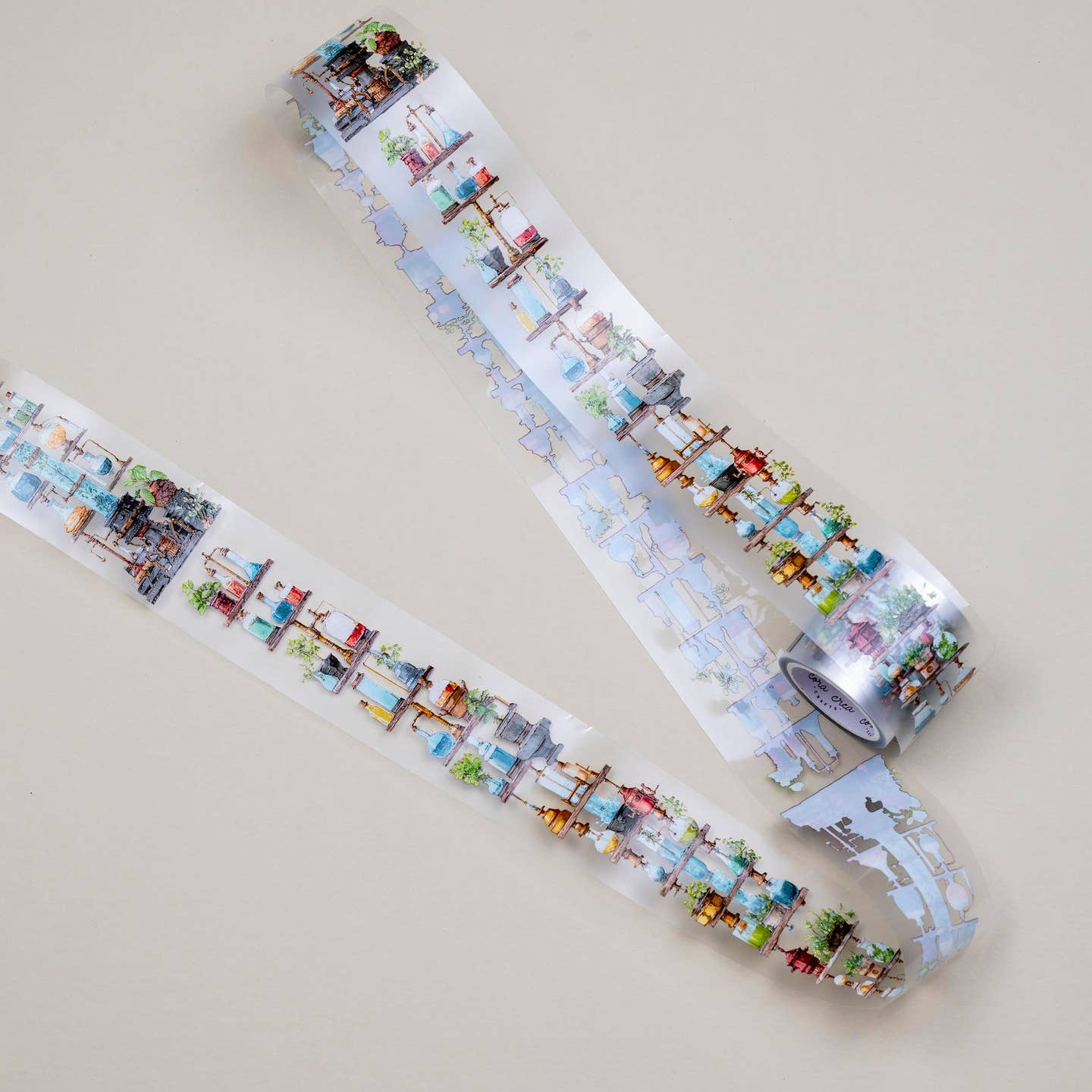 The Alchemist’s Shelf Transparent Continuous pet Tape