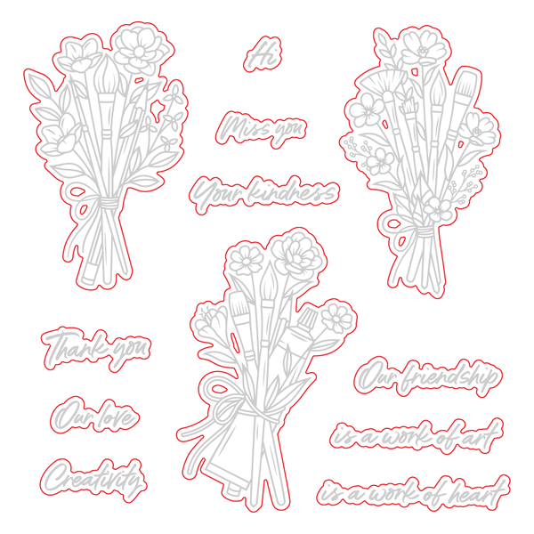 Work Of Heart Coordinating Dies