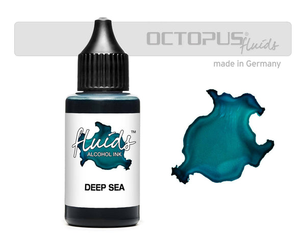 Deep Sea Alcohol Ink