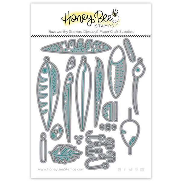 Fishing Lures Lovely Layers Die Set