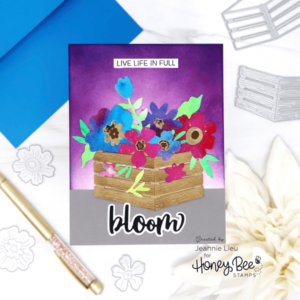 Wooden Crate Lovely Layers Die Set