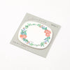 Floral Wreath Translucent Sticky Notes