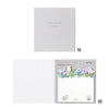Flower Garden Bunny Die-Cut Sticky Notes