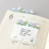 Flower Garden Bunny Die-Cut Sticky Notes