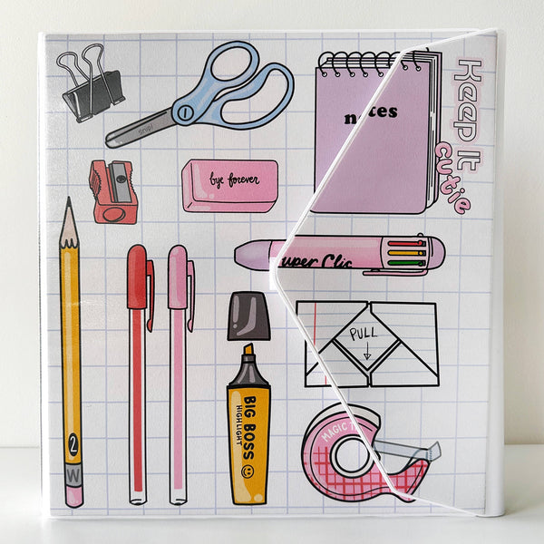 Office Supplies Keep It Cutie Binder