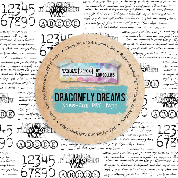 Dragonfly Dreams Kiss-Cut pet Tape