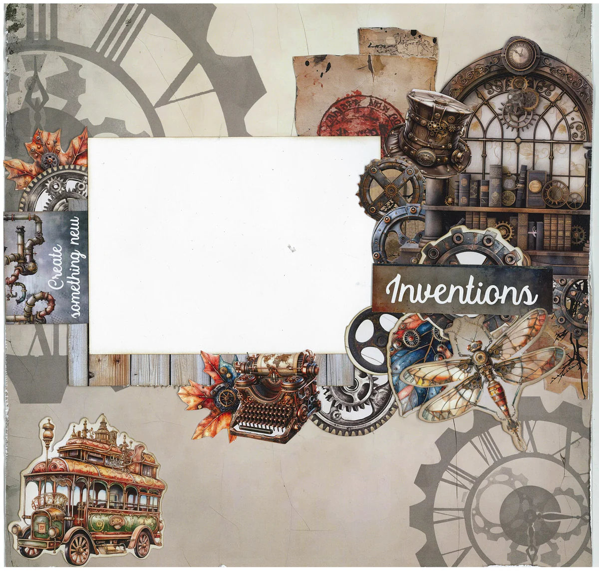 Rustic Tinkerer 12x12 Paper Pack