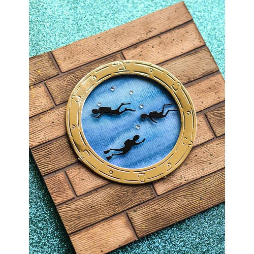 Woodgrain Planks Die Set