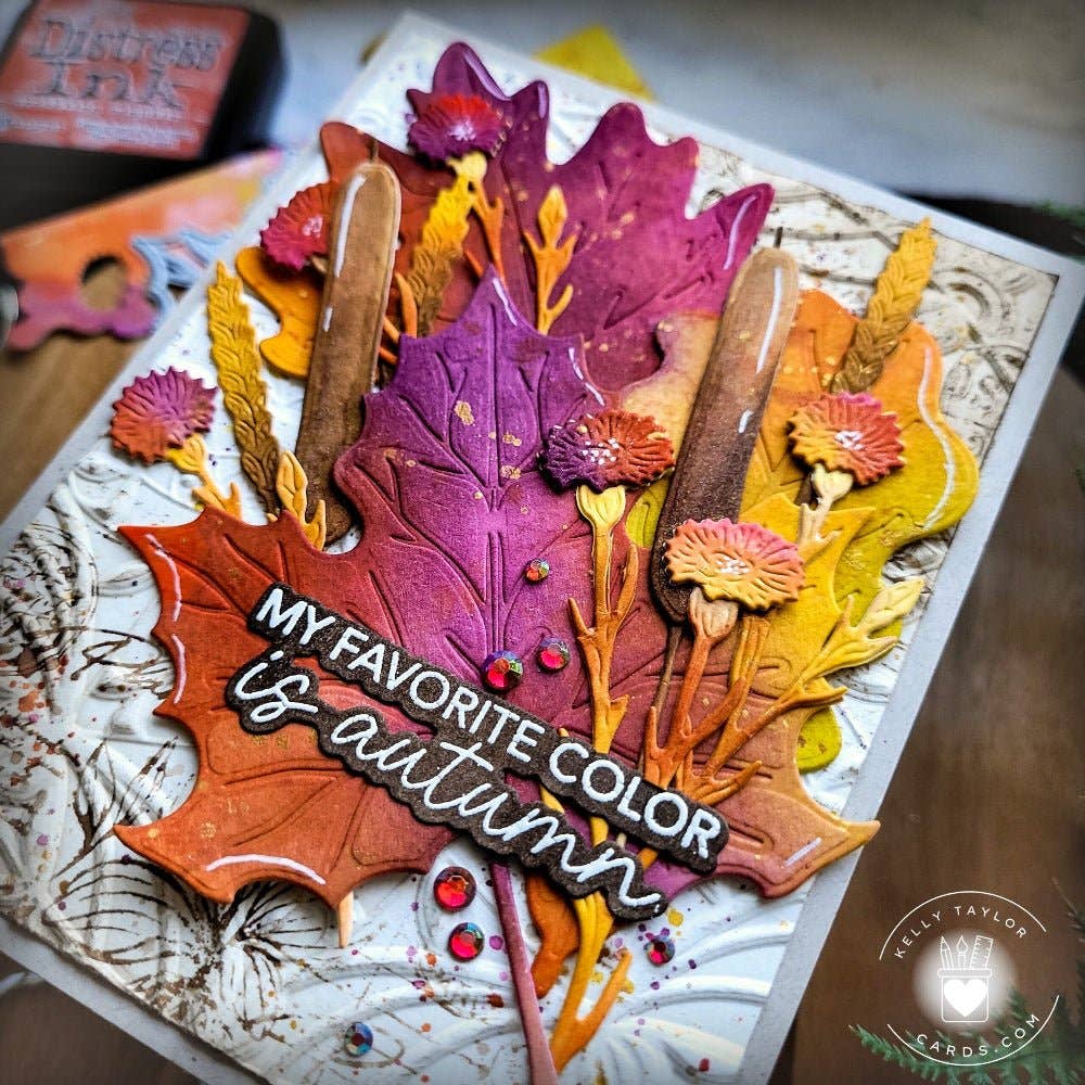 Soulful Season 3D Embossing Folder