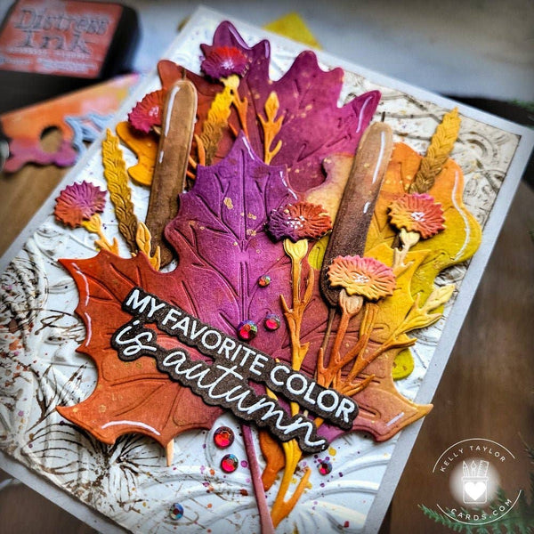 Soulful Season 3D Embossing Folder