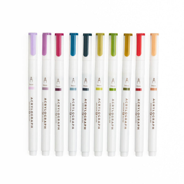 Enchanted Chapters Acrylograph Pens