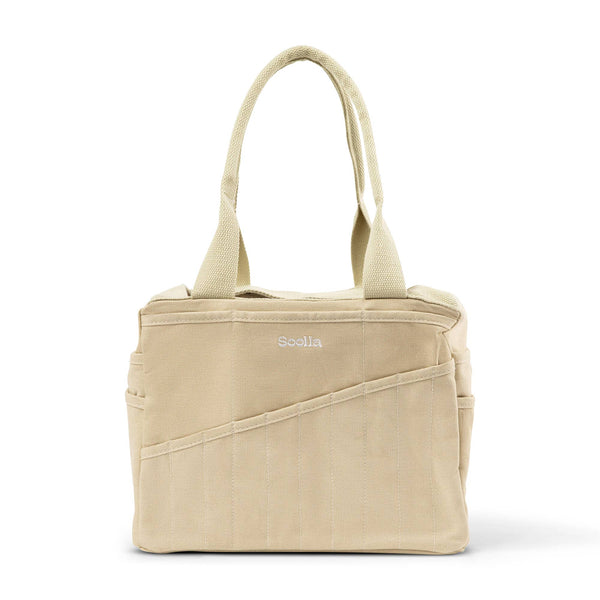 Boho Beige 30-Pocket Stationery/Artist Tote