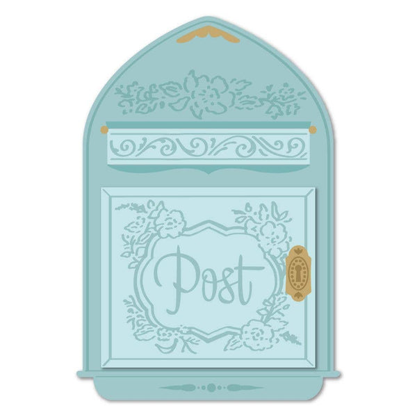 Vintage Mailbox A2 Card Die Set