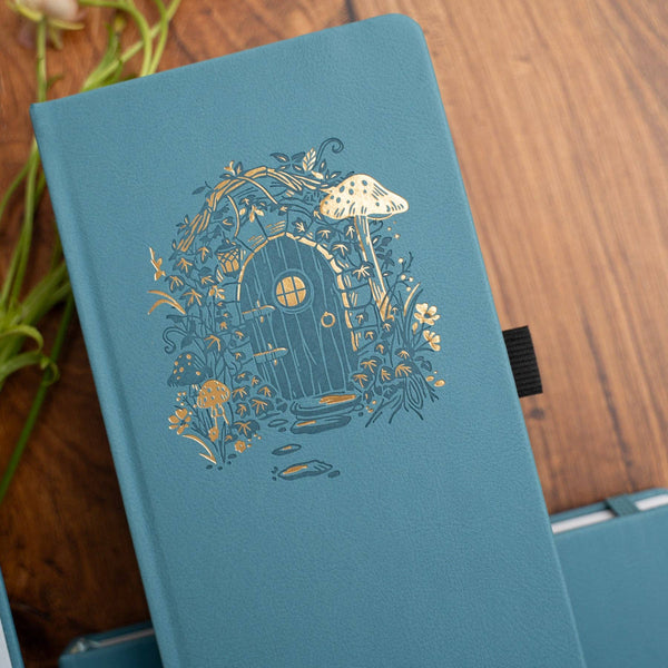Fairy House Hardcover Notebook