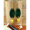 Bitin’ List Earrings | Vintage Rabies Vaccination Dog Tag